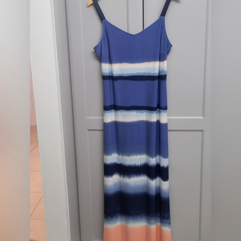 MSK Sleveeless Maxi Open Sides Medium Dress